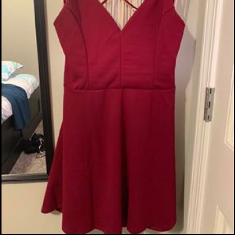 3 Strappy open Back Skater dresses
